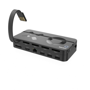 UNITEK Switch Docking Station with 4x Game Card Reader Slots. One-touch Display/Game Switching. Compact & Lightweight. Charge While Playing. Ethernet Port. 3x USB-A Ports. 1x HDMI Out Port.