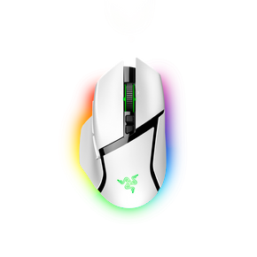 Razer Basilisk V3 Pro White Edition - Ergonomic Wireless Gaming Mouse - Ap Packaging