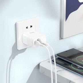 Vipfan 20W Super Fast Charger W/ Usb-C & Usb-A (Nu1)