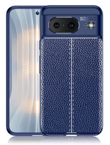 Google Pixel 8 Leather Texture Case Navy Google Pixel 8 Leather Texture Case Navy