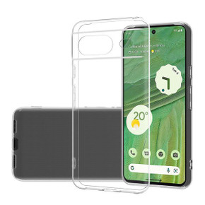 Google Pixel 8a      Soft Gel Case    Clear