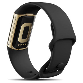 Fitbit Charge 6      Silicone Strap   Black