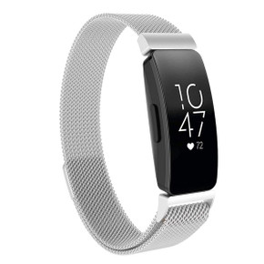 Fitbit Inspire Milanese Loop Strap Silver Fitbit Inspire Milanese Loop Strap Silver