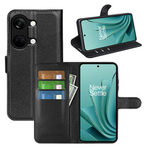 Oneplus Nord 3      Pu Wallet Case    [Black]