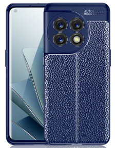 OnePlus 11      Leather Texture Case    Navy