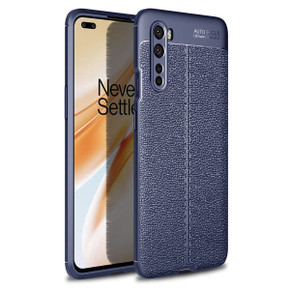 OnePlus Nord      Leather Texture Case    Navy