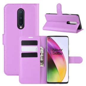 Oneplus 8      Pu Wallet Case    [Purple]