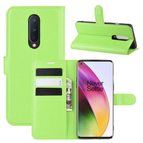 Oneplus 8      Pu Wallet Case    [Green]