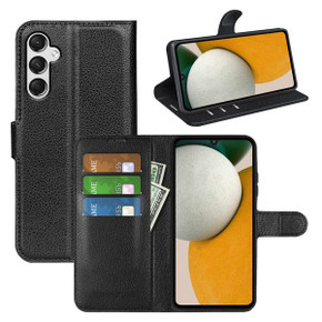 OnePlus 12R      PU Wallet Case    Black