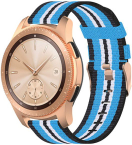 Garmin Venu SQ 2 PU Leather Strap Black/LightBlue Garmin Venu SQ 2 PU Leather Strap Black/LightBlue
