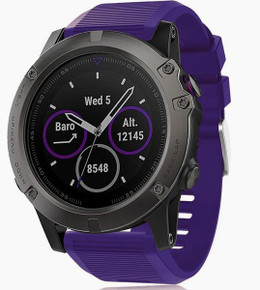 Garmin Enduro      Silicone Strap   Purple