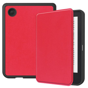 Kobo Clara 2E  Folio PU Leather Case Red