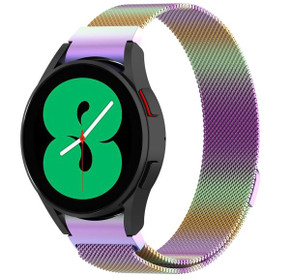 Samsung Galaxy Watch 6 Classic      Milanese Loop Strap   Rainbow