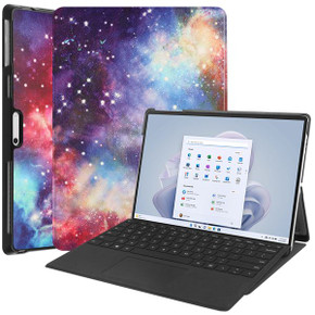 Microsoft Surface Pro 10 Designer Multiple Angle Case Galaxy