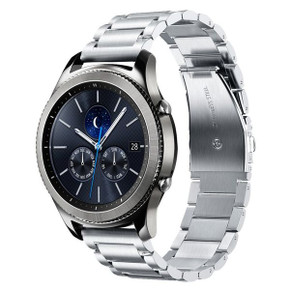 Samsung Gear S3      Stainless Steel Strap   Silver