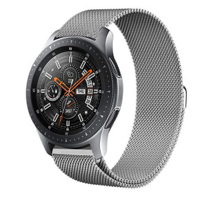Samsung Galaxy Watch 4 Classic Milanese Loop Strap Silver Samsung Galaxy Watch 4 Classic Milanese Loop Strap Silver