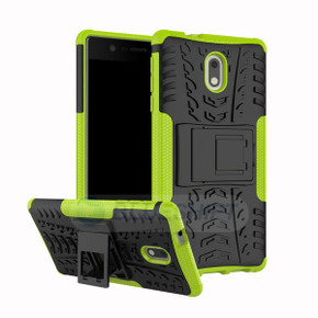 Nokia 3 Heavy Duty Case Green