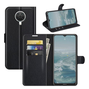 Nokia G20      Pu Wallet Case    [Black]