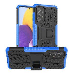 Samsung Galaxy A73 5G      Heavy Duty Case    Blue
