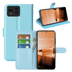 Asus Zenfone 11 Ultra      Pu Wallet Case    [Lightblue]