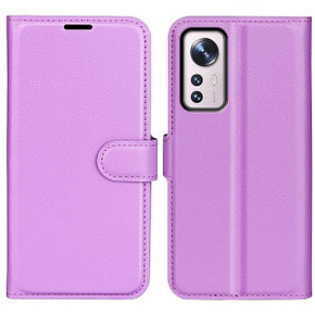 Xiaomi 12 Pro      Pu Wallet Case    [Purple]