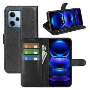 Xiaomi Poco X5 Pro      Pu Wallet Case    [Black]