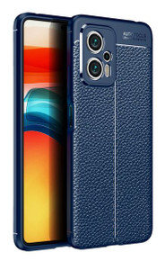 Xiaomi Poco X4 GT Leather Texture Case Navy Xiaomi Poco X4 GT Leather Texture Case Navy