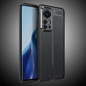 Xiaomi 12 Pro Leather Texture Case Black