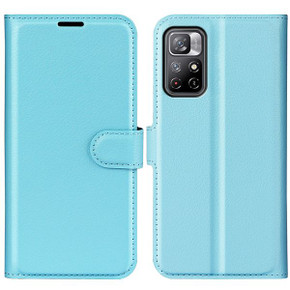Xiaomi Poco M4 Pro 5G      Pu Wallet Case    [Lightblue]