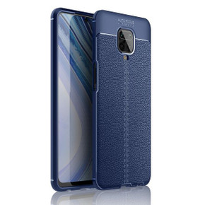 Xiaomi Redmi Note 9S/Note 9 Pro Leather Texture Case Navy Xiaomi Redmi Note 9S/Note 9 Pro Leather Texture Case Navy
