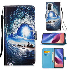 Xiaomi Mi 11i Designer PU Case SeaWave