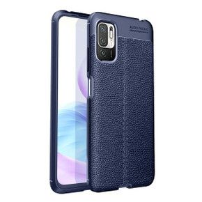 Xiaomi Redmi Note 10 Leather Texture Case Navy