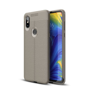 Xiaomi Mi Mix 3 Leather Texture Case Grey