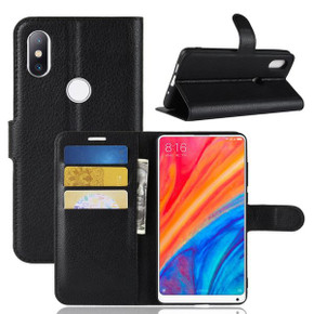 Xiaomi Mi Mix 2S      Pu Wallet Case    [Black]