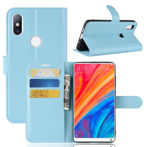 Xiaomi Mi Mix 2S      Pu Wallet Case    [Lightblue]