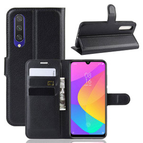 Xiaomi Mi A3      Pu Wallet Case    [Black]