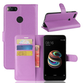 Xiaomi Mi A1      Pu Wallet Case    [Purple]