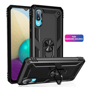 Samsung Galaxy A02      Military Armour Case    Black