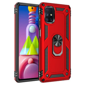Samsung Galaxy M51      Military Armour Case    Red