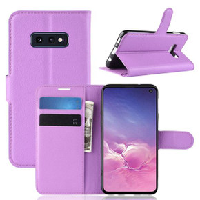 Galaxy S10E      Pu Wallet Case    [Purple]