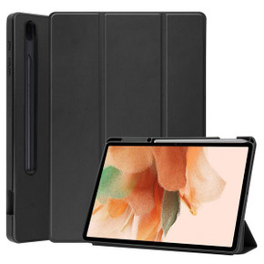 Samsung Galaxy Tab S8+ X800    Pen Holder Case    Black