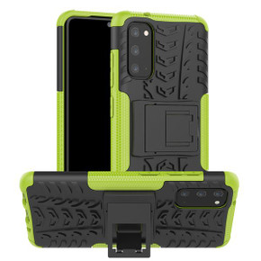 Samsung Galaxy S20      Heavy Duty Case    Green