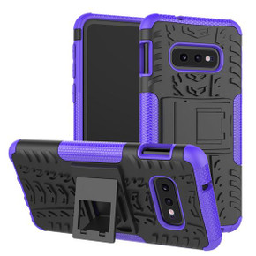 Samsung Galaxy S10E      Heavy Duty Case    Purple