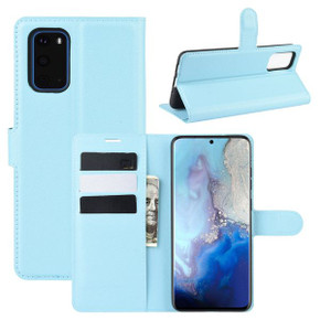 Galaxy S20      Pu Wallet Case    [Lightblue]