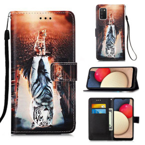 Samsung Galaxy A03s      Designer PU Case      Cat&Tiger