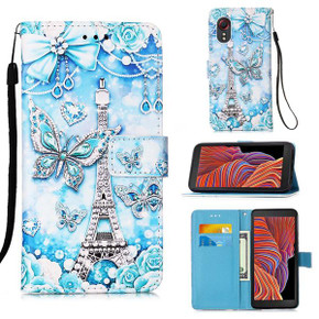 Samsung Galaxy Xcover 5      Designer PU Case      EiffelTower