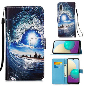 Samsung Galaxy A02 Designer PU Case SeaWave Samsung Galaxy A02 Designer PU Case SeaWave