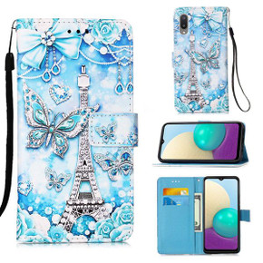 Samsung Galaxy A02      Designer PU Case      EiffelTower