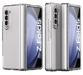 Samsung Galaxy Z Fold5 5G Plastic Hard Case Clear Samsung Galaxy Z Fold5 5G Plastic Hard Case Clear