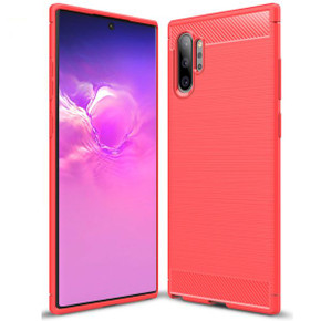 Samsung Galaxy Note 10 Plus Carbon Fibre Case Red Samsung Galaxy Note 10 Plus Carbon Fibre Case Red